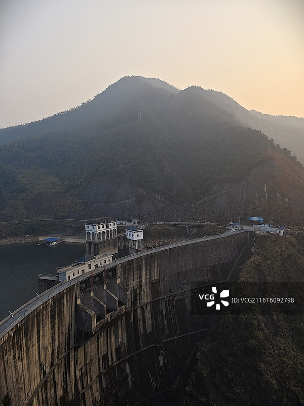 江西萍乡·芦溪县·狗脑寨· 三口岩水库图片素材