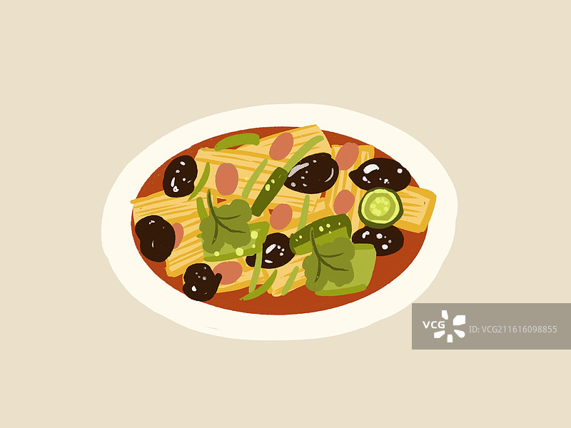 凉拌腐竹图片素材