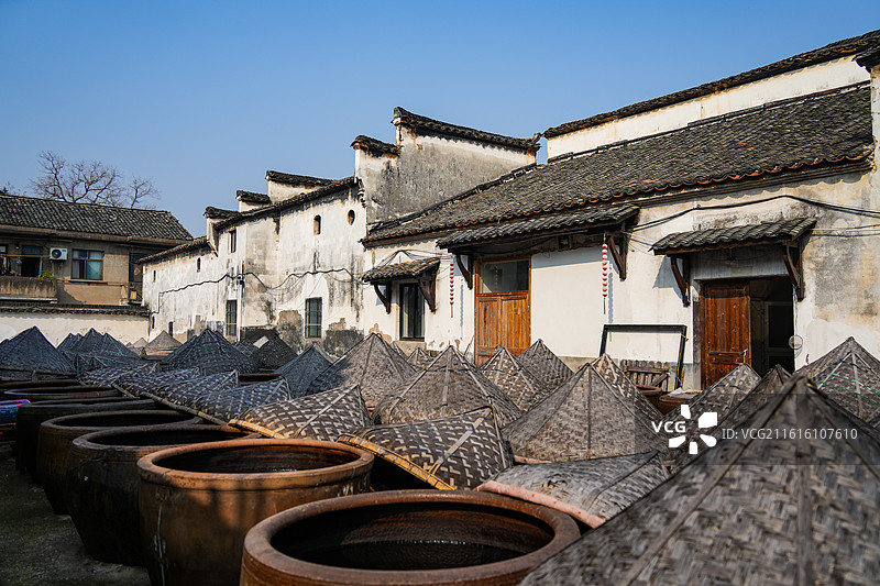 游埠古镇酱园图片素材