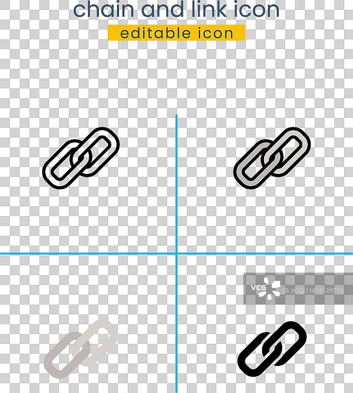 链条和链接图标图片素材