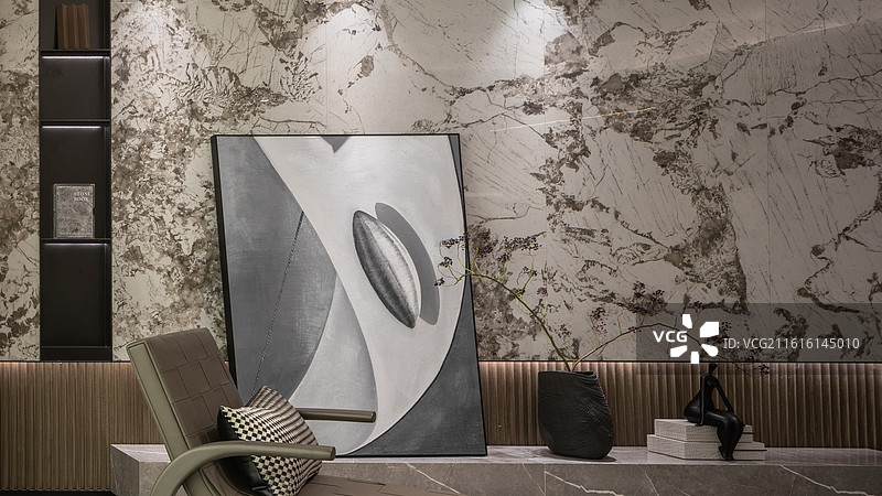 简洁的样板间客厅图片素材