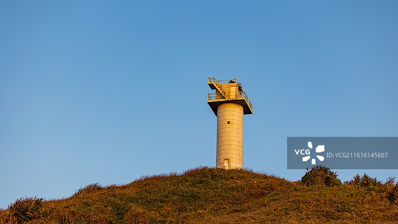 海上孤独的灯塔图片素材