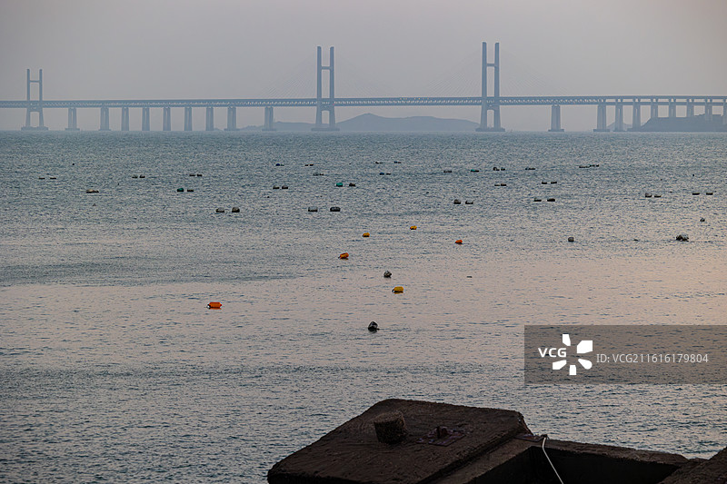 平潭公铁两用大桥图片素材