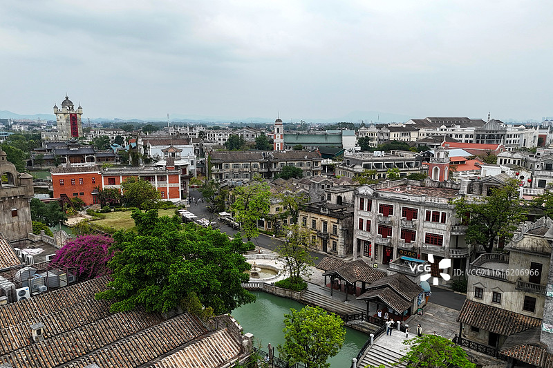 开平赤坎古镇图片素材