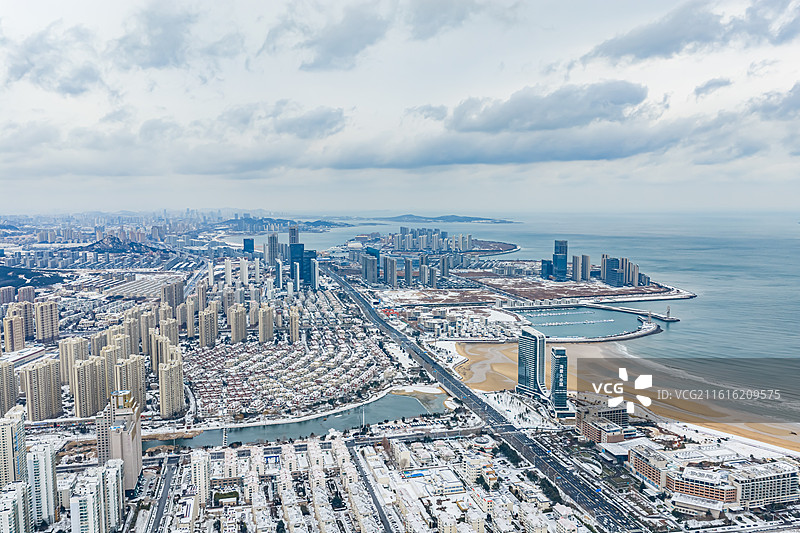 青岛西海岸雪景 西海岸雪景 黄岛雪景 青岛西海岸下雪 青岛西海岸雪景航拍 黄岛下雪 黄岛雪景航拍 青图片素材