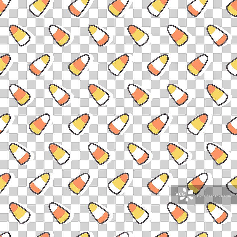 糖果玉米舞动，趣味食物图案艺术图片素材