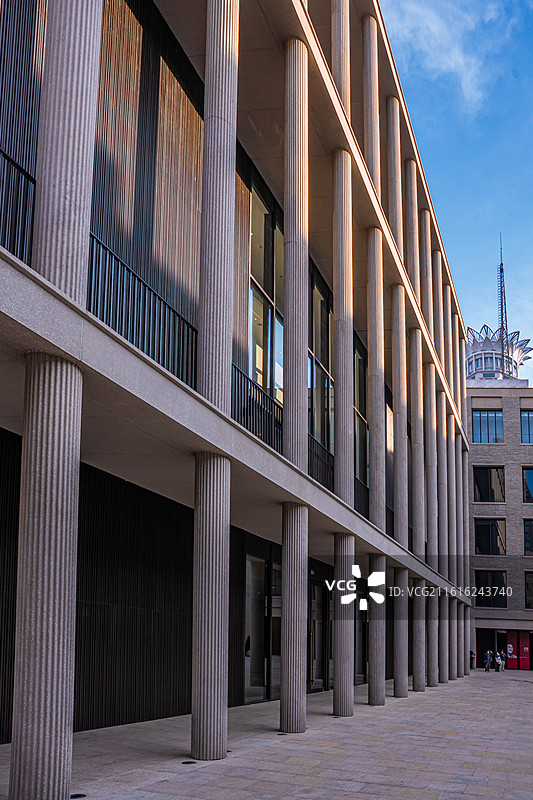 上海黄浦区 外滩老市府 福州路200号 老市府大楼 古典主义风格 优秀历史建筑图片素材