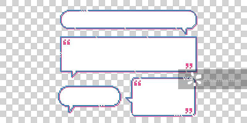 像素边框图片素材