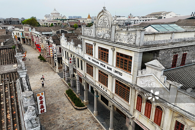 开平赤坎古镇图片素材