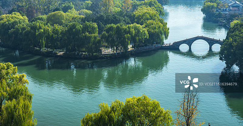 浙江嘉兴南湖旅游风景区南湖秋色图片素材