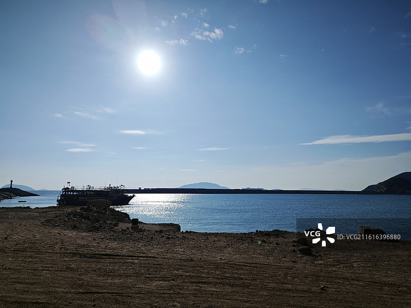 海边沙滩️美景 珠海桂山岛图片素材