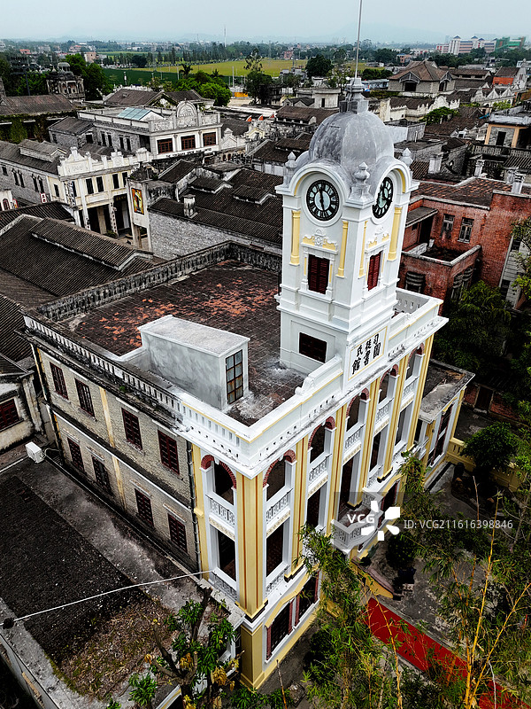 开平赤坎古镇 司徒氏图书馆图片素材