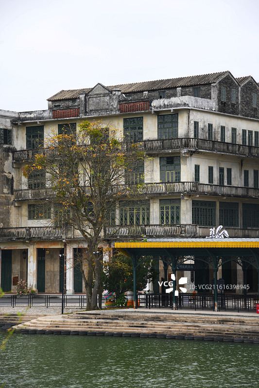 开平赤坎古镇图片素材