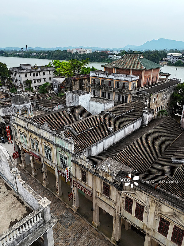 开平赤坎古镇图片素材