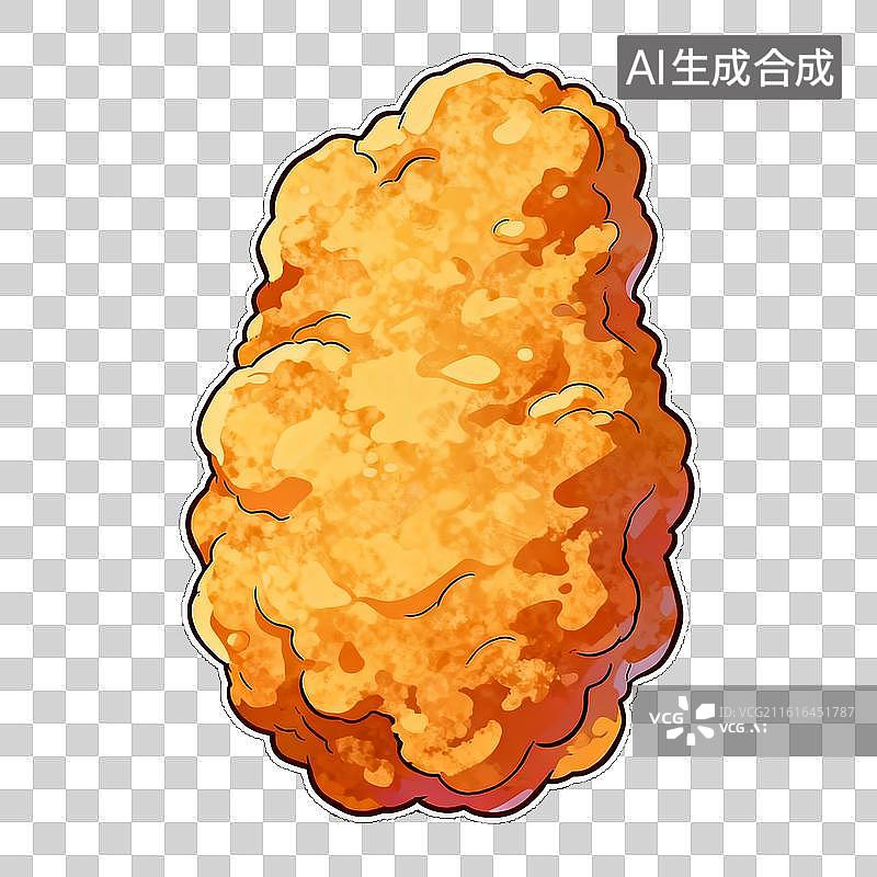 【AI数字艺术】上校鸡块图片素材