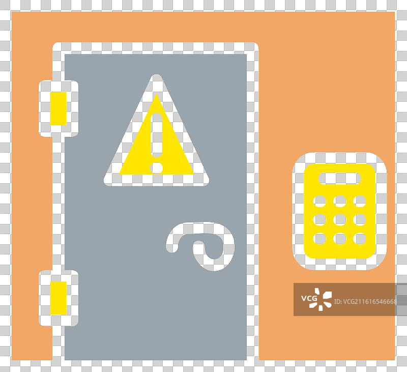 掩体线条填充图标设计图片素材