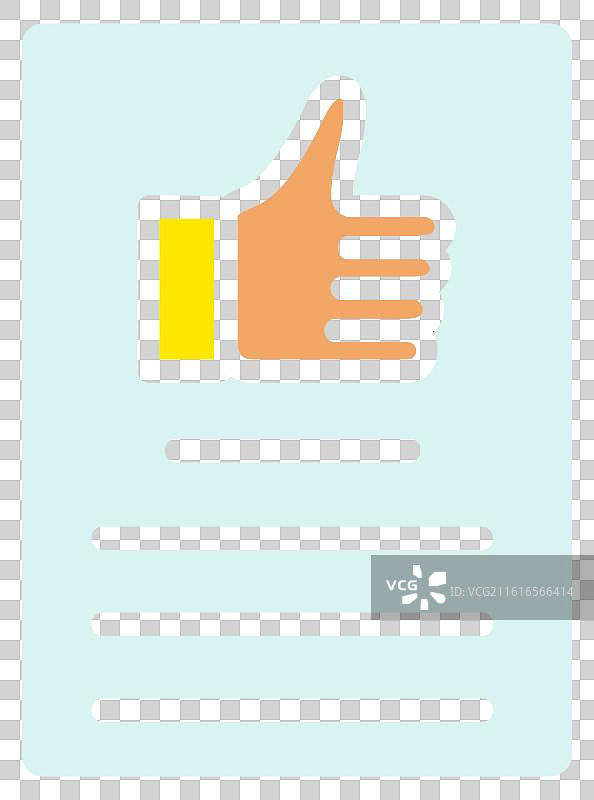 客户满意度线条填充图标设计图片素材