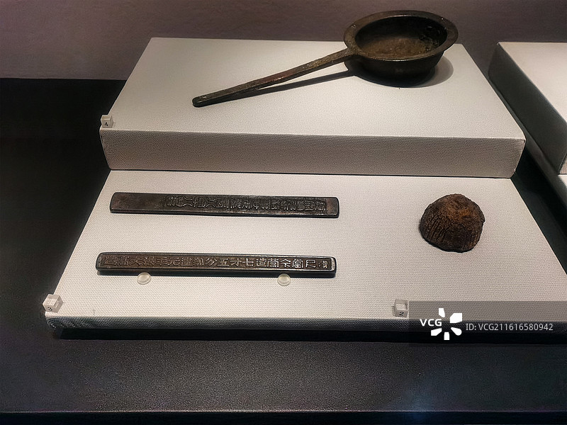 铁权,汉代,四川博物院藏图片素材