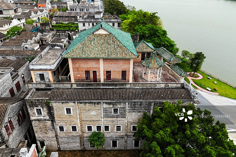 开平赤坎古镇 司徒珙医院旧址图片素材