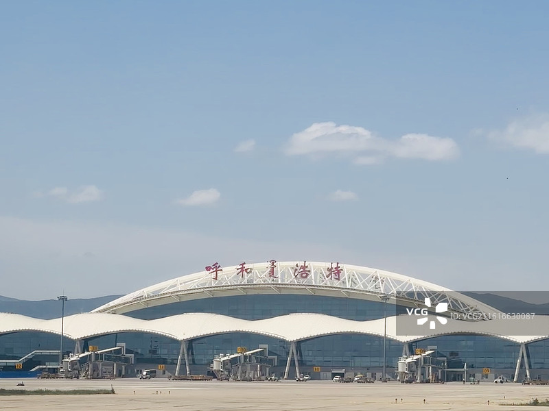呼和浩特白塔机场图片素材