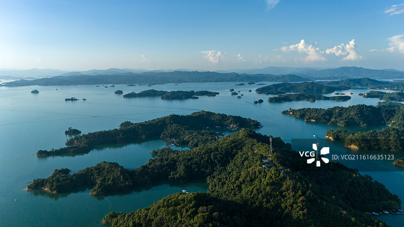 河源万绿湖图片素材