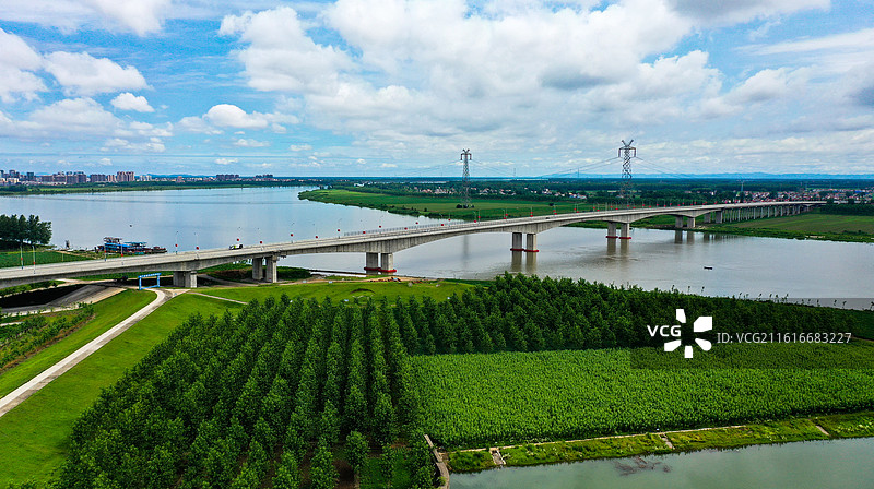 汉江大桥图片素材