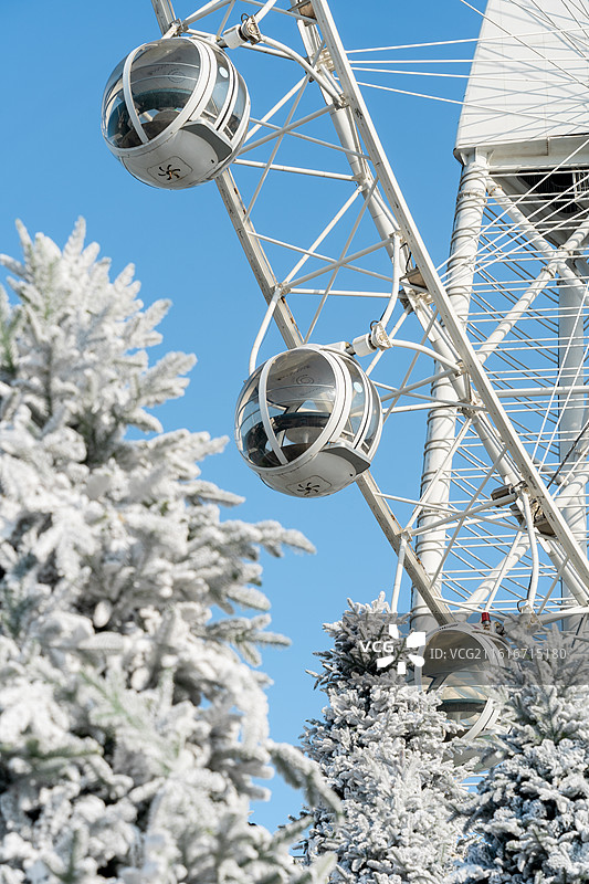 厦门摩天轮图片素材