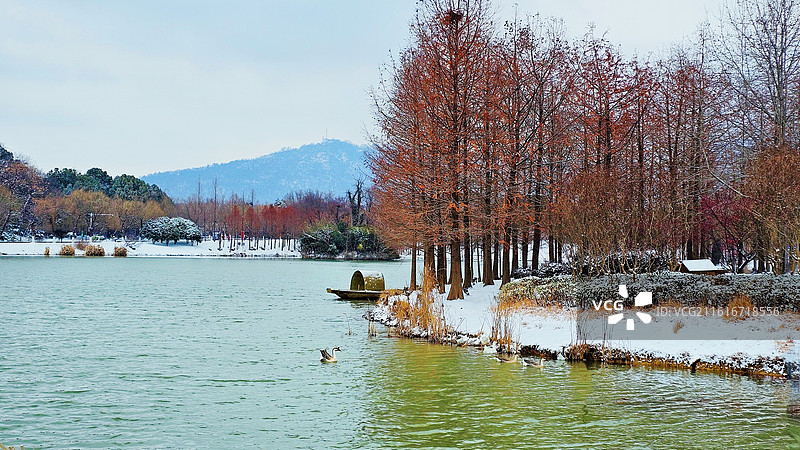 明孝陵燕雀湖-南京图片素材