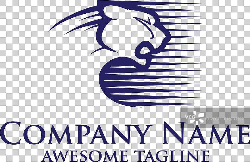 豹头标志图片素材