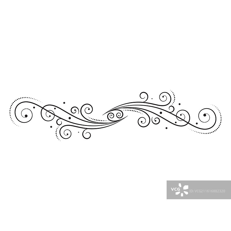 华丽的奢华相框边框和角落图片素材