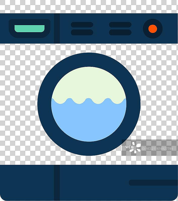 洗衣机图标设计图片素材