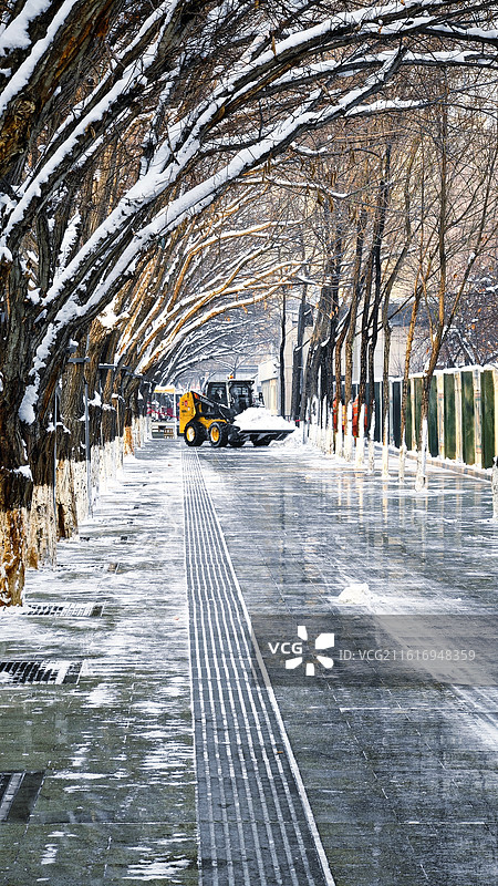 除雪图片素材