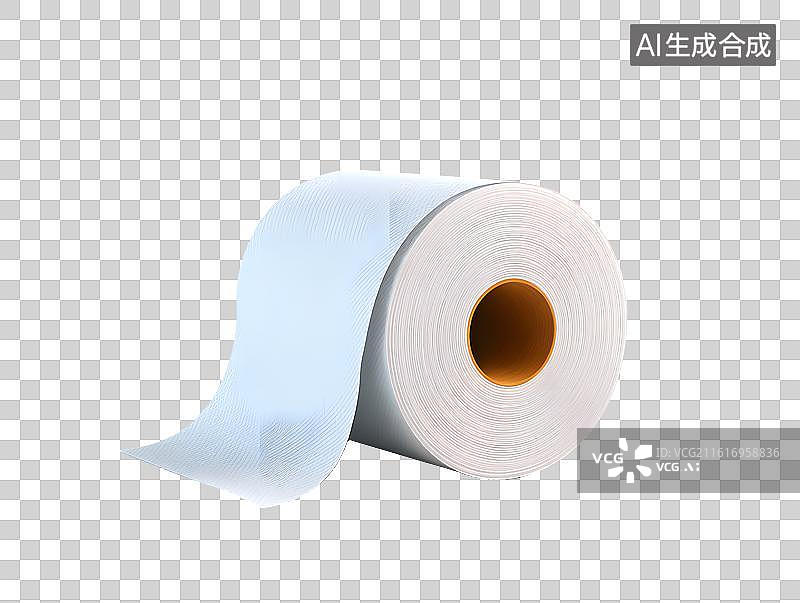 【AI数字艺术】一卷卡通卷纸图片素材