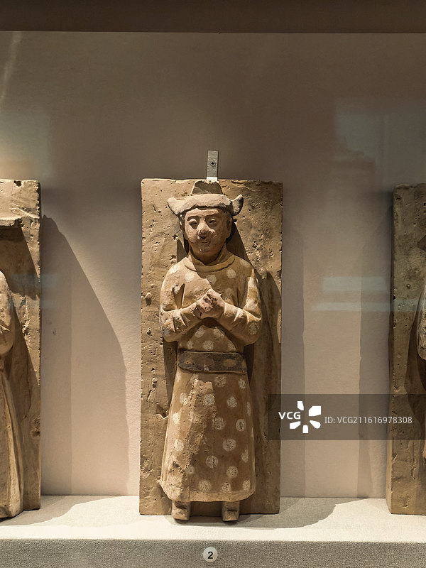 副末色，金墓，泥偶 壁上万千，山西宋金壁画 宋金，壁画，转雕，宋金壁画，宋金时期 墓葬壁画，山西宋金图片素材