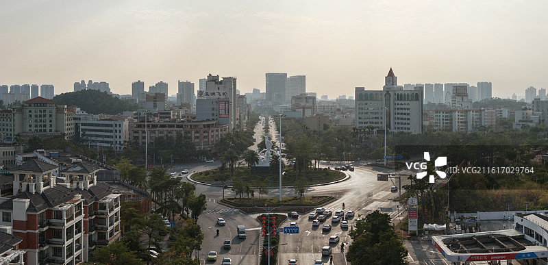 城市道路环岛互通图片素材