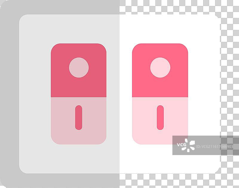 电灯开关图标设计图片素材