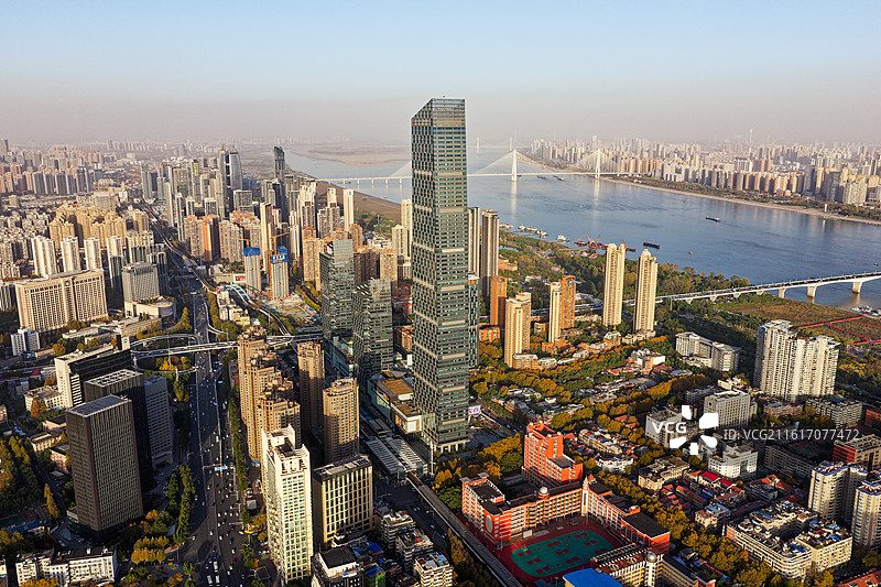 武汉 航拍 空镜图片素材