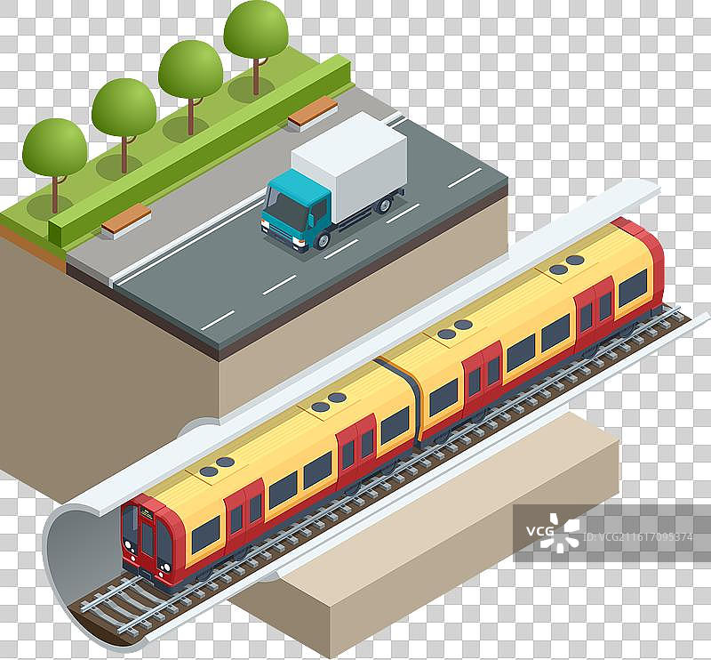 地铁通勤的乘客图片素材