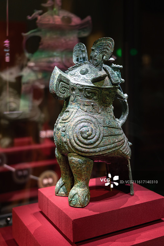 妇好鸮尊图片素材