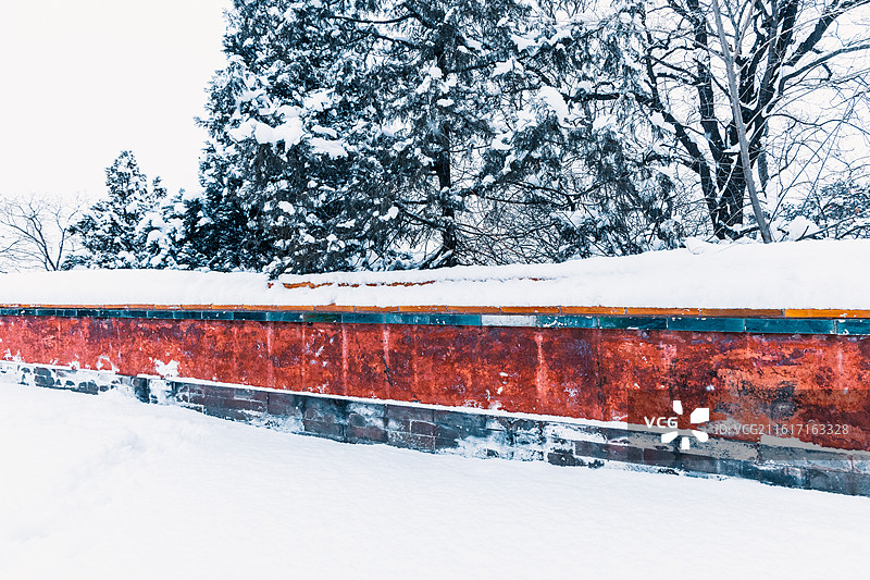 冬季的雪景图片素材