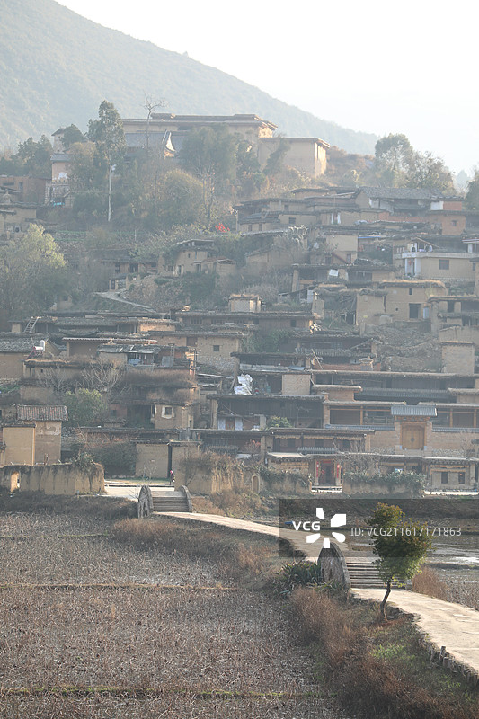 云南省红河州泸西县城子古村图片素材