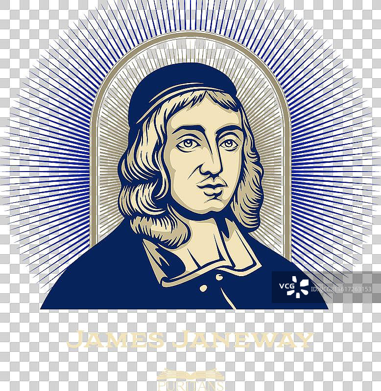 詹姆斯·詹韦，伟大的清教徒图片素材