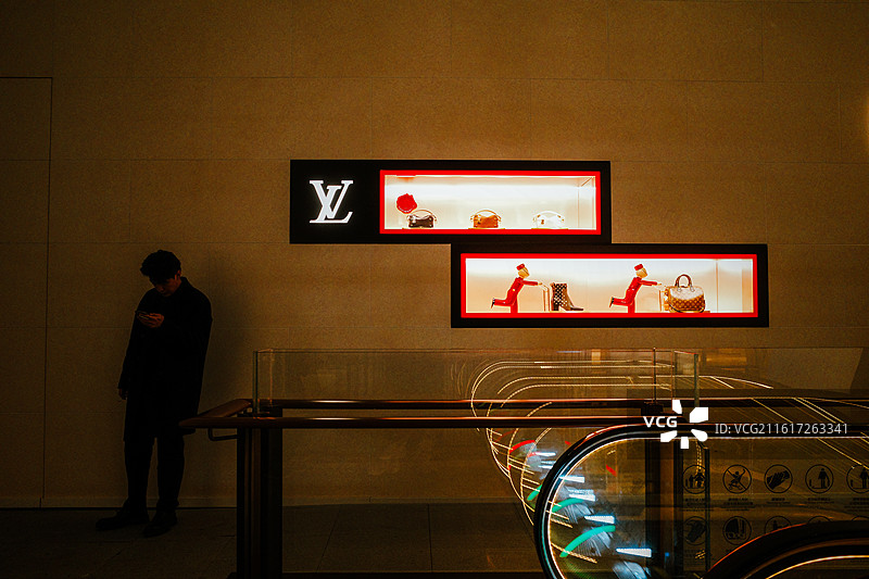 三里屯“冬装”焕新图片素材