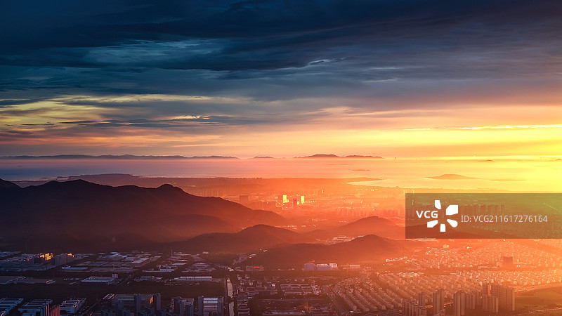 火烧云图片素材