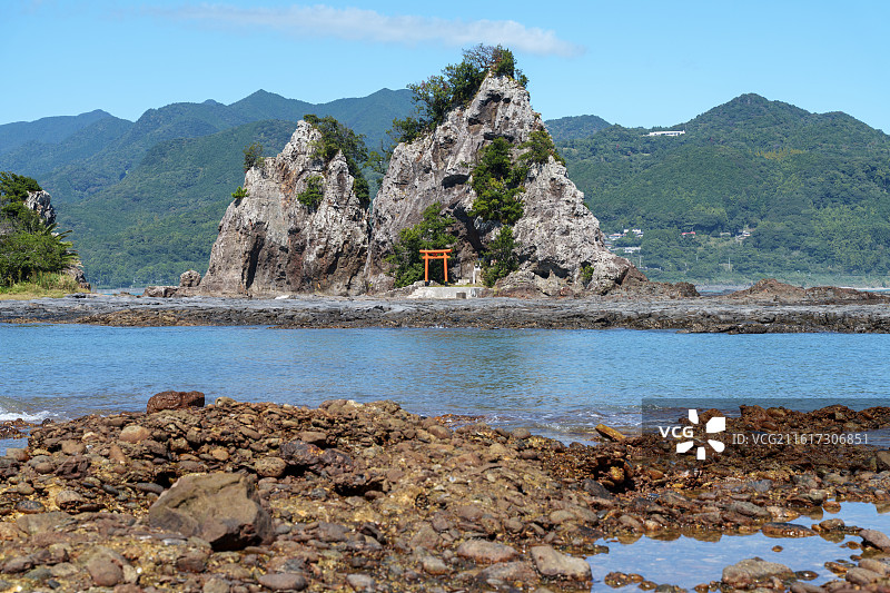 纪伊胜浦牟天岛图片素材