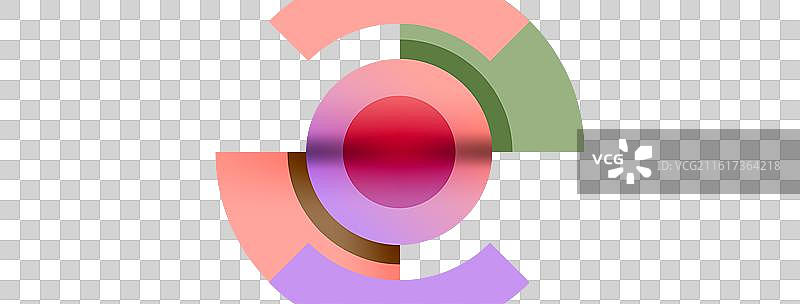 圆圈几何抽象背景图片素材