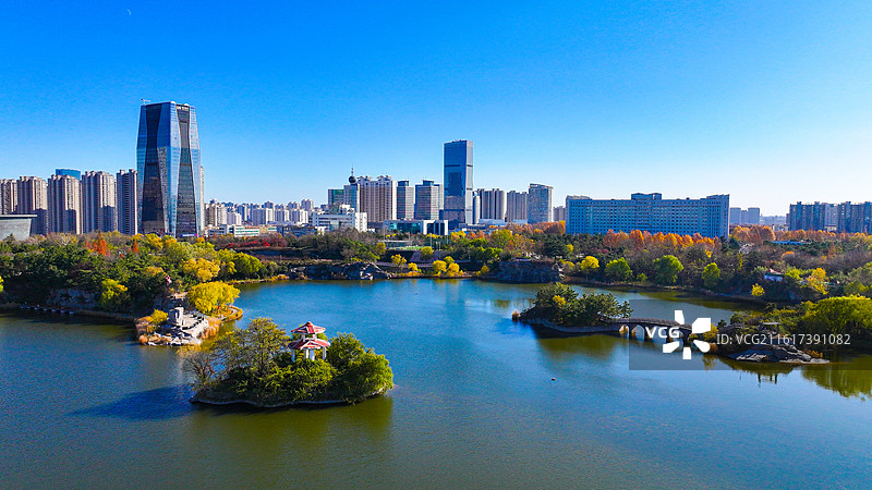山东省日照市东港区日照市市中心图片素材