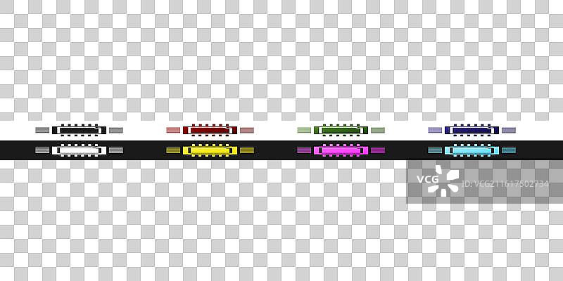 带微电路的计算机处理器 CPU图片素材