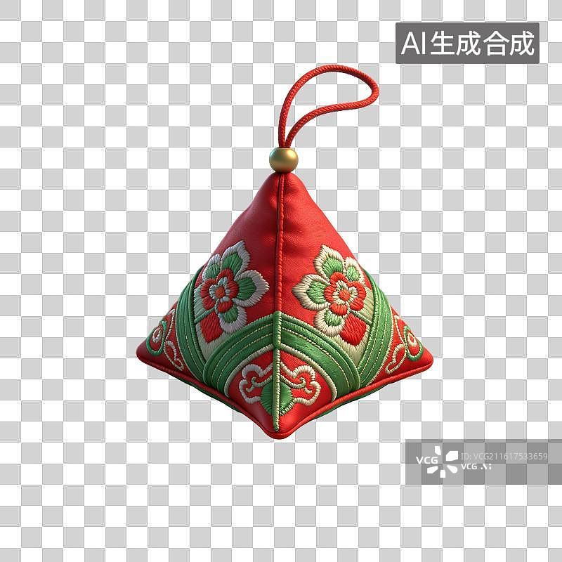 【AI数字艺术】端午节免抠元素香囊图片素材