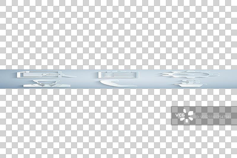 男性用户使用电话听筒进行时间管理图片素材